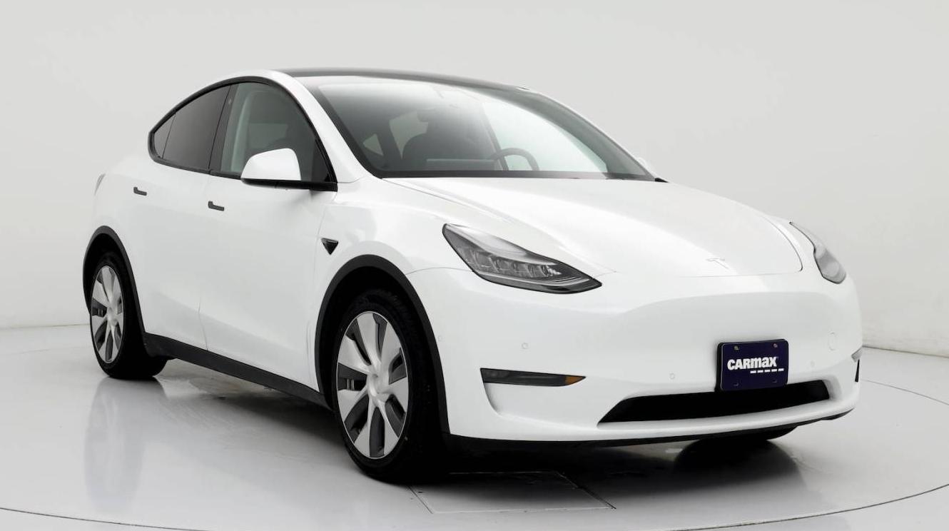 TESLA MODEL Y 2020 5YJYGDEE8LF035935 image